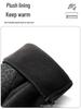 Unisex winddichte Touchscreen-Fahrradhandschuhe - Mit Fleece gefüttert, rutschfest, warm für Herbst- & Winter-Outdoor-Sportarten