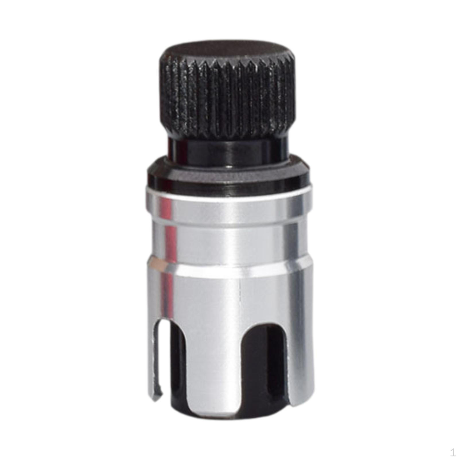 

Off-road Tire Deflation Valve, Made of Metal, with Quick Pressure Adjustment. Silver Black