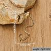 Retro Punk Gothic Flying Dragon Ear Studs for Men Women Exaggerated Style Earrings Jewelry