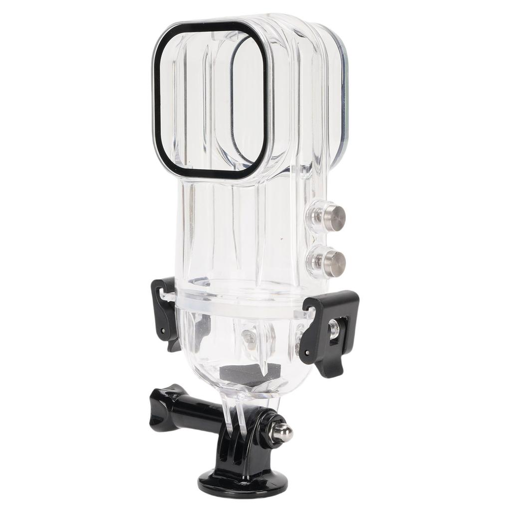 Dive Case Fit for Insta360 X3 Action Camera 147FT Rainproof PC PMMA Camera Protective Underwater Dive Shell with 1 4