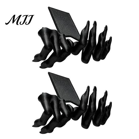 Personalized Bookmarks Gothic Creepy Demon Claw Bookmark, 3D Printed Scary Spooky Reading Marker Hand Bookmark for Book Lovers, Halloween Bookshelf