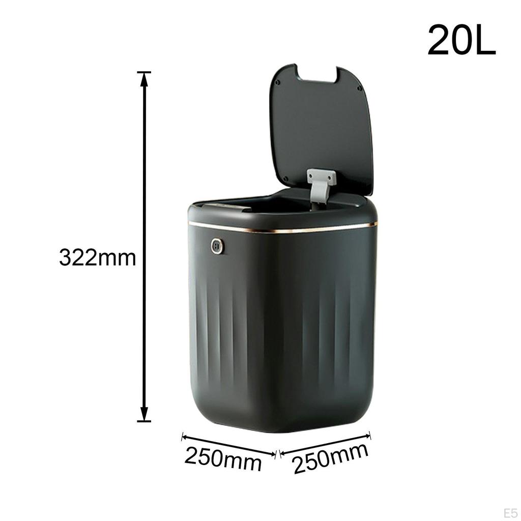 Automatic Garbage Can Touchless Container Bin Quiet with Lids Waterproof Bedroom