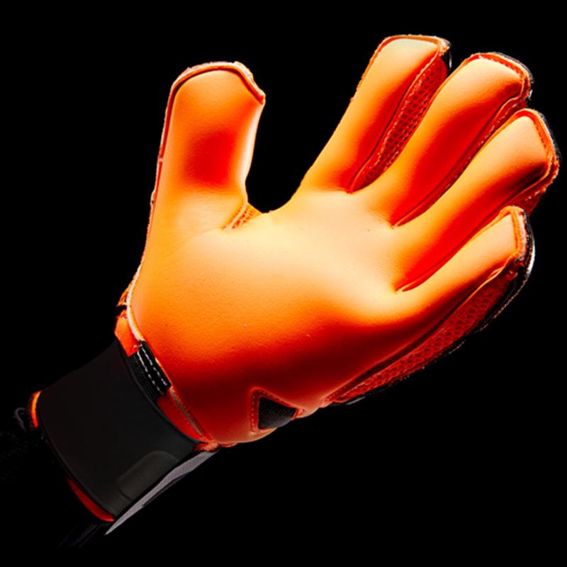 Yetişkin Kaleci Eldivenleri Parmakları Korur Futbol Kalecisi Yüksek Kaliteli Deri Kalınlaştırılmış Lateks Çocuk Futbol Eldivenleri guantes