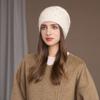 Winter Hat Women's Knitted Hat Casual Fashion Bag Head Ear Protection Hat Winter Windproof Hat
