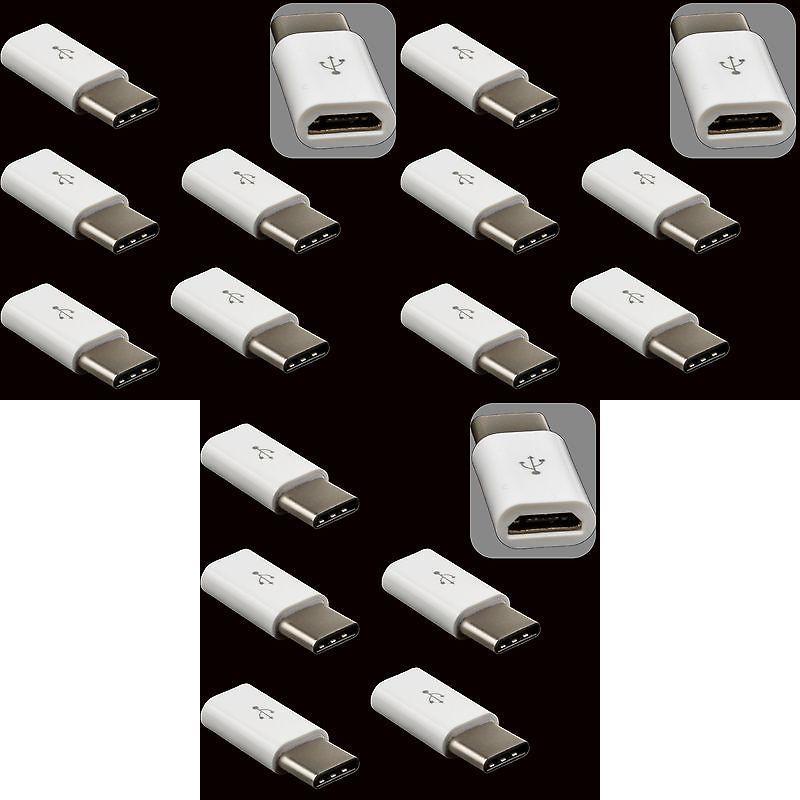 Micro To Typec Otg Adapter For Android Devices With Data Transfer And Charging