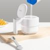 Sealed Open Spice Container Food Grade Transparent Food Storage Container Household Portable Seasoning Storage Tray