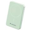 Verbatim Power Bank 10000mah Green Wireless Charging Quick Charge 3.0 Portable 35w