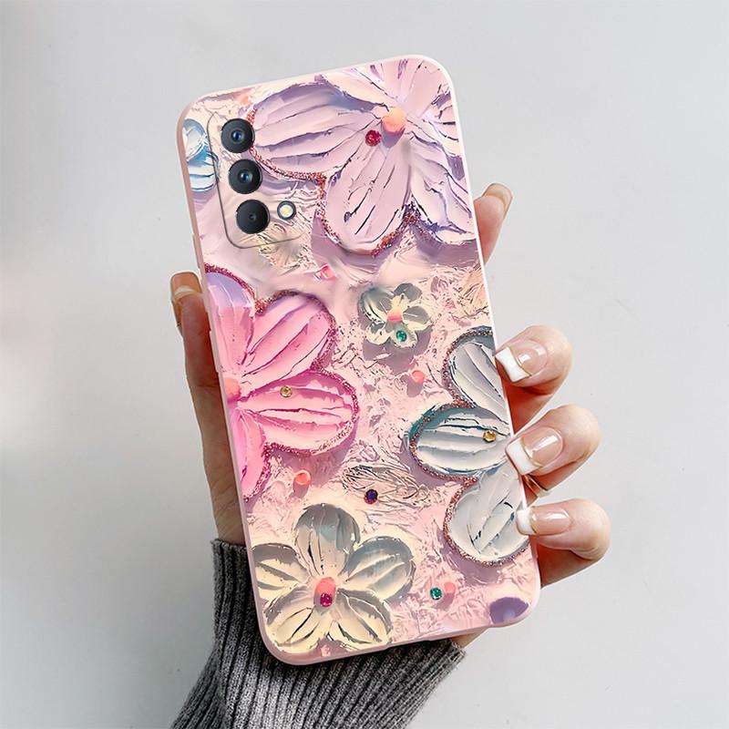 Soft TPU Case For Realme GT Master Edition Cover Cute Cartoon Funny Cat Bumper Capa Coque For OPPO Realme Q3 Pro Carnival Fundas