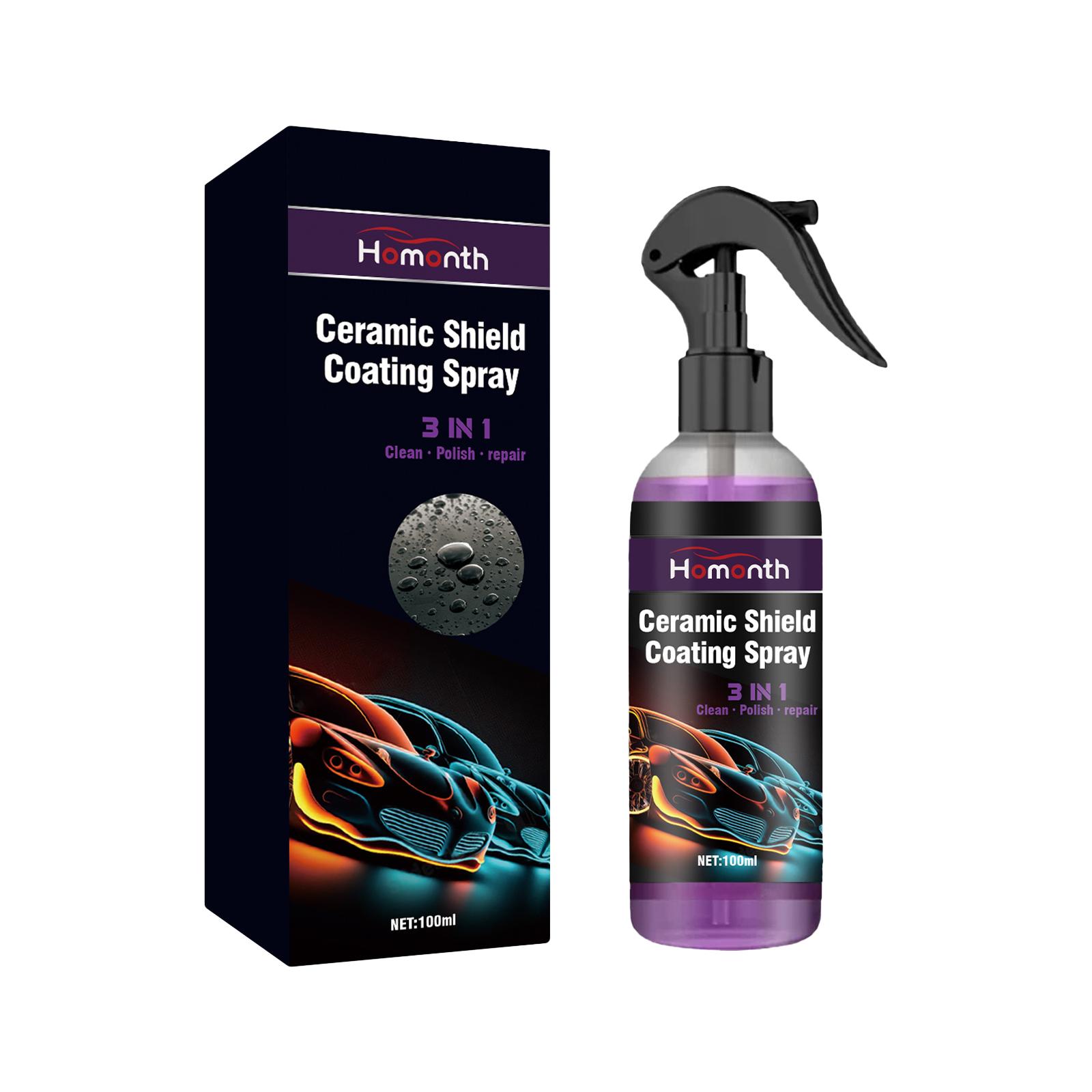 Homonth Car Coating Spray Maintenance Decontamination Brightening Hydrophobic Layer Polishing Paint Coating Car Care Product