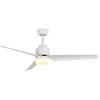 SPC Conforto DC Max 2 - Ventilateur De Plafond À Luminosité Réglable En 3 Tons, Moteur DC 43W Super Silencieux Et Efficace, Ø132