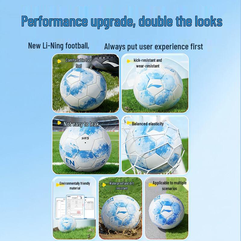 Li-Ning Size 5 Standard Training Football