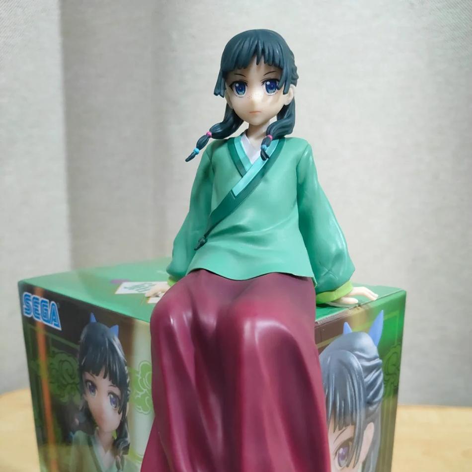 Anime Deníky lékárnice Figurka 17cm Maomi PVC Model Kawaii Dekorace do auta Panenka Vánoční dárky pro děti