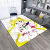 Cute cartoon theme Sailor Moon Tsukino Usagi cartoon rug Multifunctional household anti-slip decorative door mat, outdoor floor mat, and carpet Y14