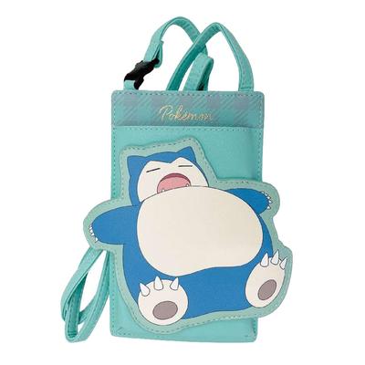 Pokemon Wallet Shoulder Bag Snorlax Die-Cut PM-4502-MIT