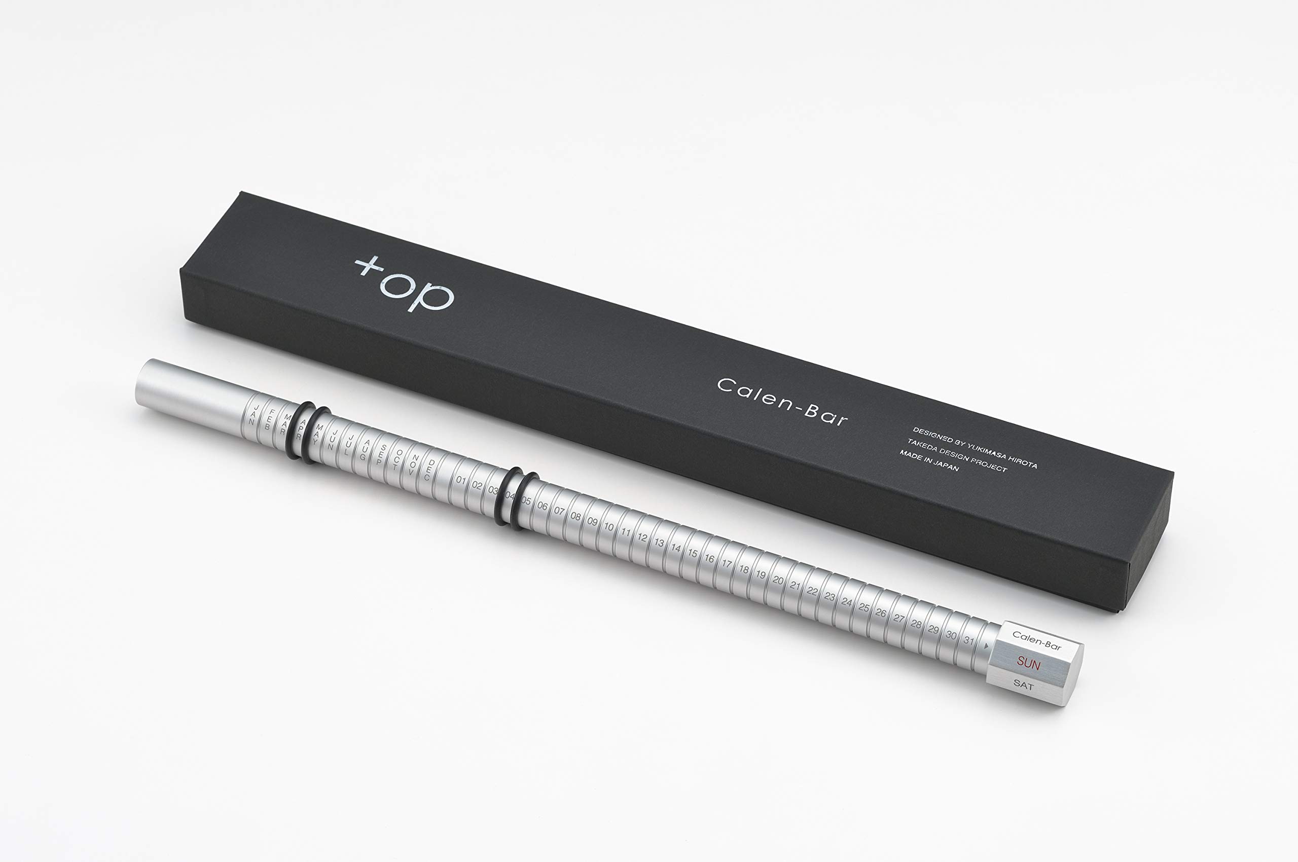 

Silver Calendar Perpetual Calendar Desk Calendar Calen-Bar Tsubame-Sanjo