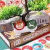 Self Adhesive Xmas Ornament Advent Calendar Number Christmas Label Packaging Labels Paper Sticker