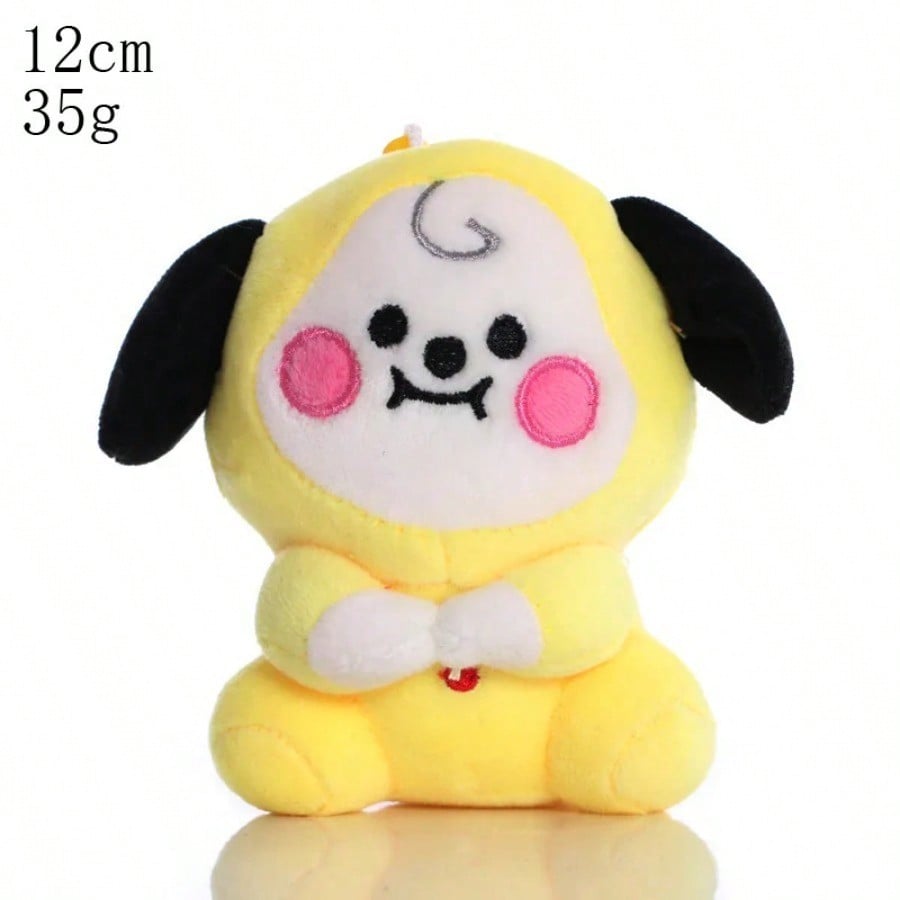 LINE FRIENDS BT21 Kpop Anime 10–24 Cm Jucărie de pluș Desen animat Rucsac: Păpușă drăguță în stil coreean—Perfectă pentru Crăciun și zile de naștere