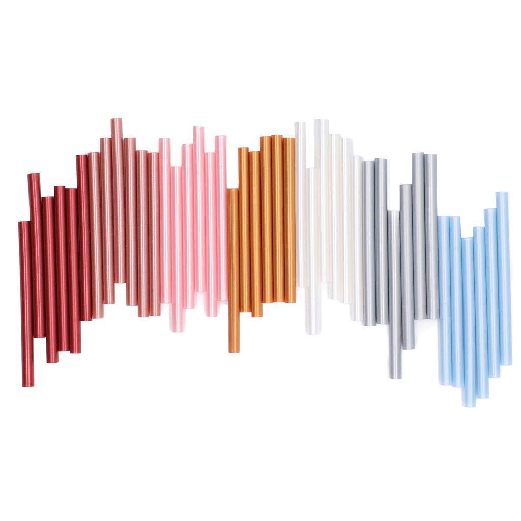 42Pcs Hot Glue Sticks 7x100mm Nontoxic Eco Friendly Strong Adhesion Widely Used Glue Gun Sticks for