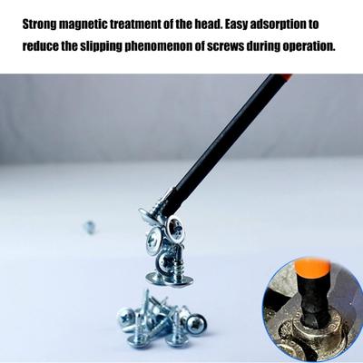 6/7 Stuks Impact Zeskantkop Inbussleutel Boorbeitel Set Staal Zeskant Bit Set Magnetische Schroevendraaier Bit voor Huisreparatie Accessoires