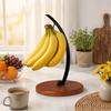 With Wood Base Metal Banana Holder Draining Grape Stand Decorative Rack Fruit Hanger  Home Use
