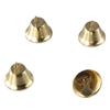 50pcs Jewelry Materials Jingle Bell DIY Crafts Small Horn Gingle Bell Gold Small Bell  Wedding