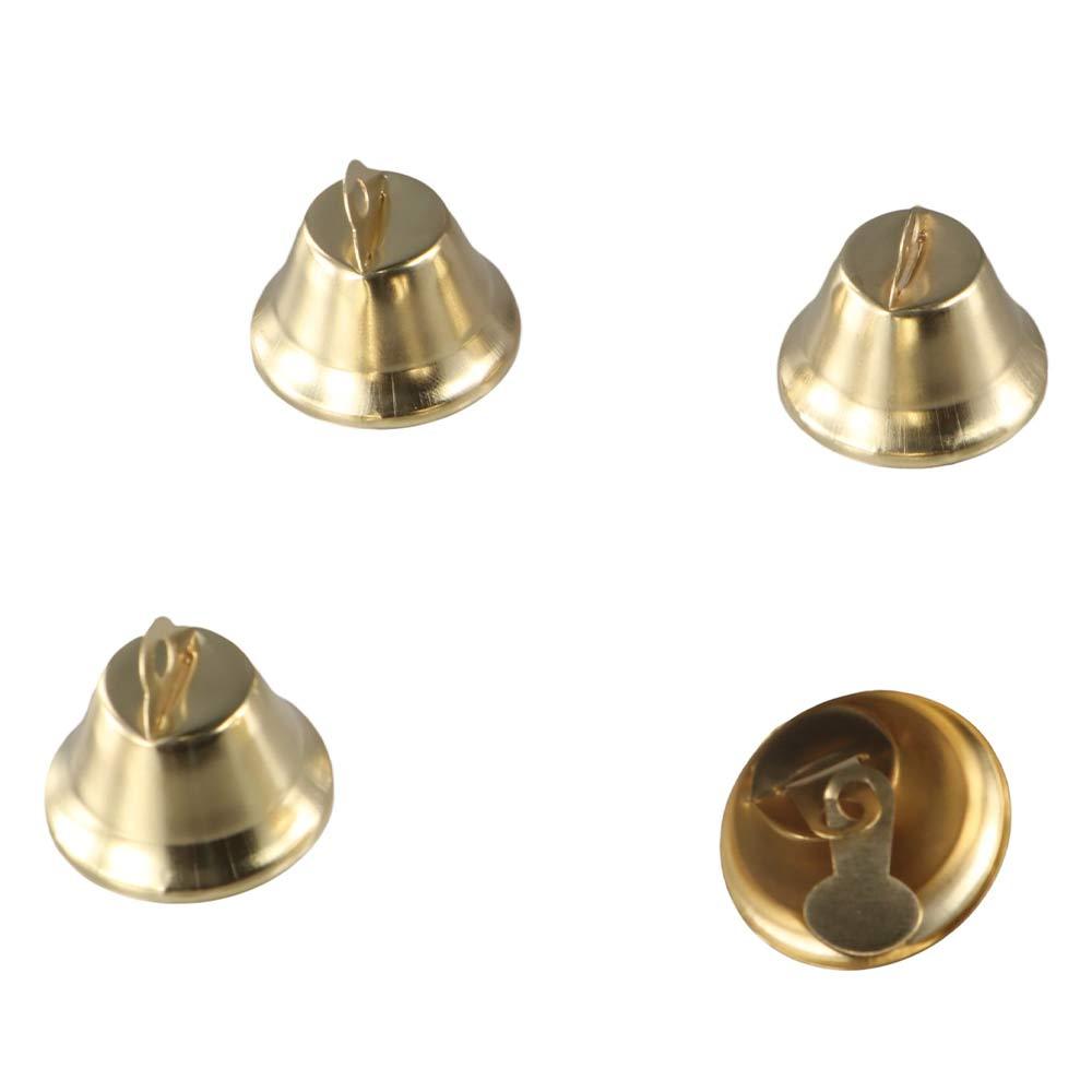 50pcs Jewelry Materials Jingle Bell DIY Crafts Small Horn Gingle Bell Gold Small Bell  Wedding