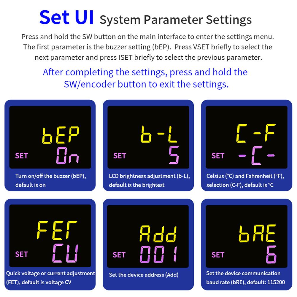 Numerical Control Adjustable DirectCurrent Voltage Step Down PowerSupply Module Constant Voltage