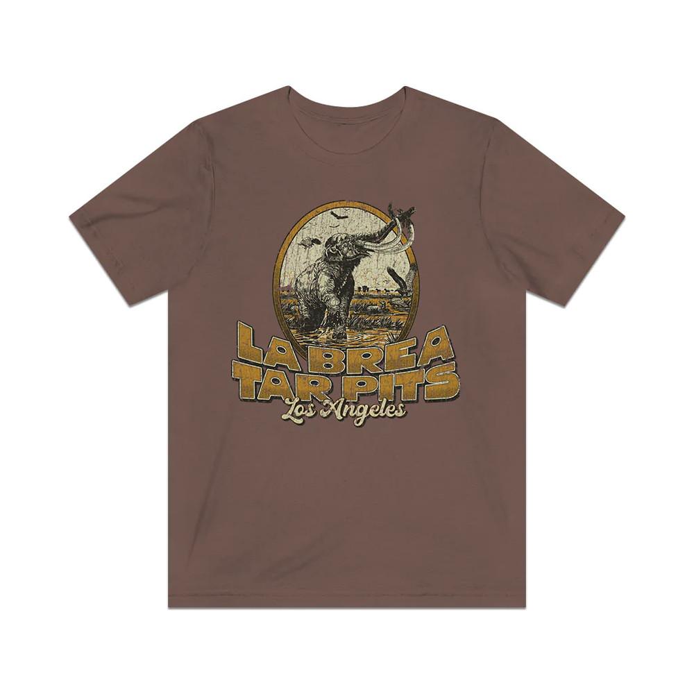

La Brea Tar Pits 1977 Vintage Men s T-Shirt Unisex T-Shirt S