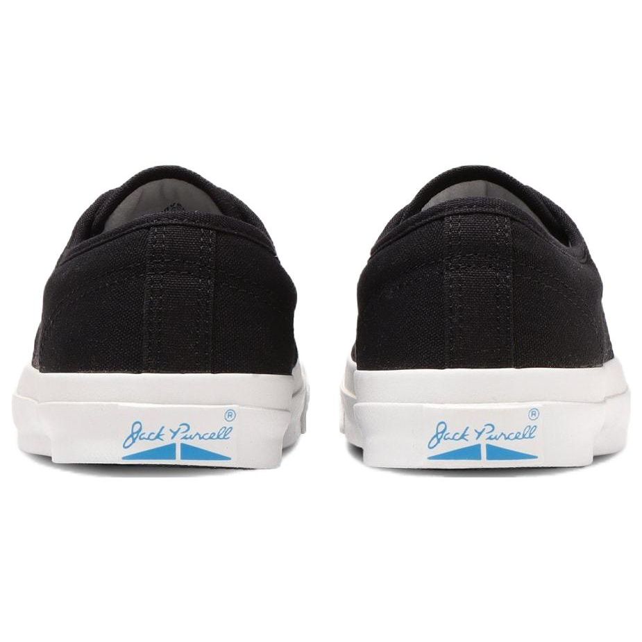 Converse Jack Purcell Low Top Canvas Sneakers Unisex Sneakers Black White 32260371
