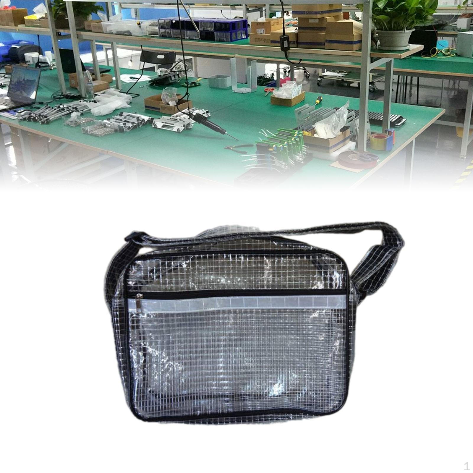 

Антистатический прозрачный ПВХ пакет Портативный инструмент инженера для чистых помещений для пикников чёрный