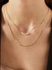 Sosoo Swarovski Pearl Layered Necklace