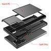 For Samsung Galaxy S25 S24 Ultra S23 S21 S20 FE S22 Plus A55 Case Slide Armor Wallet Card Slot Cover for Galaxy Note 20 Ultra