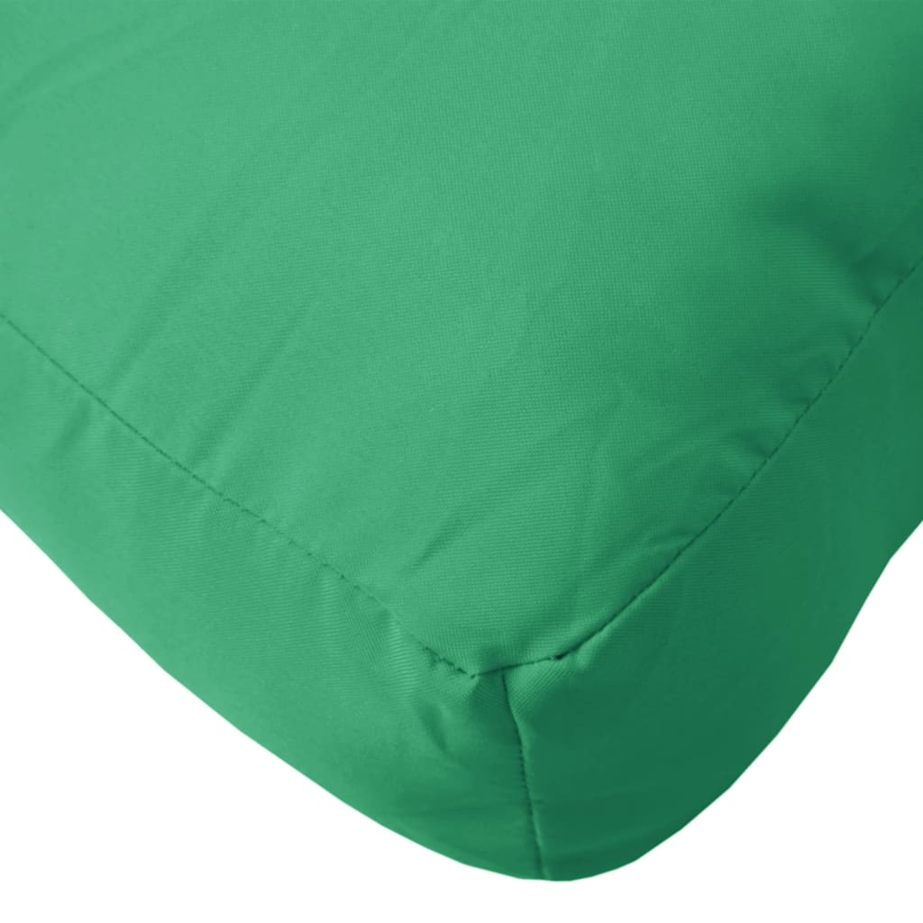 Pallet Cushion Green 60x60x9.5 Cm Oxford Fabric