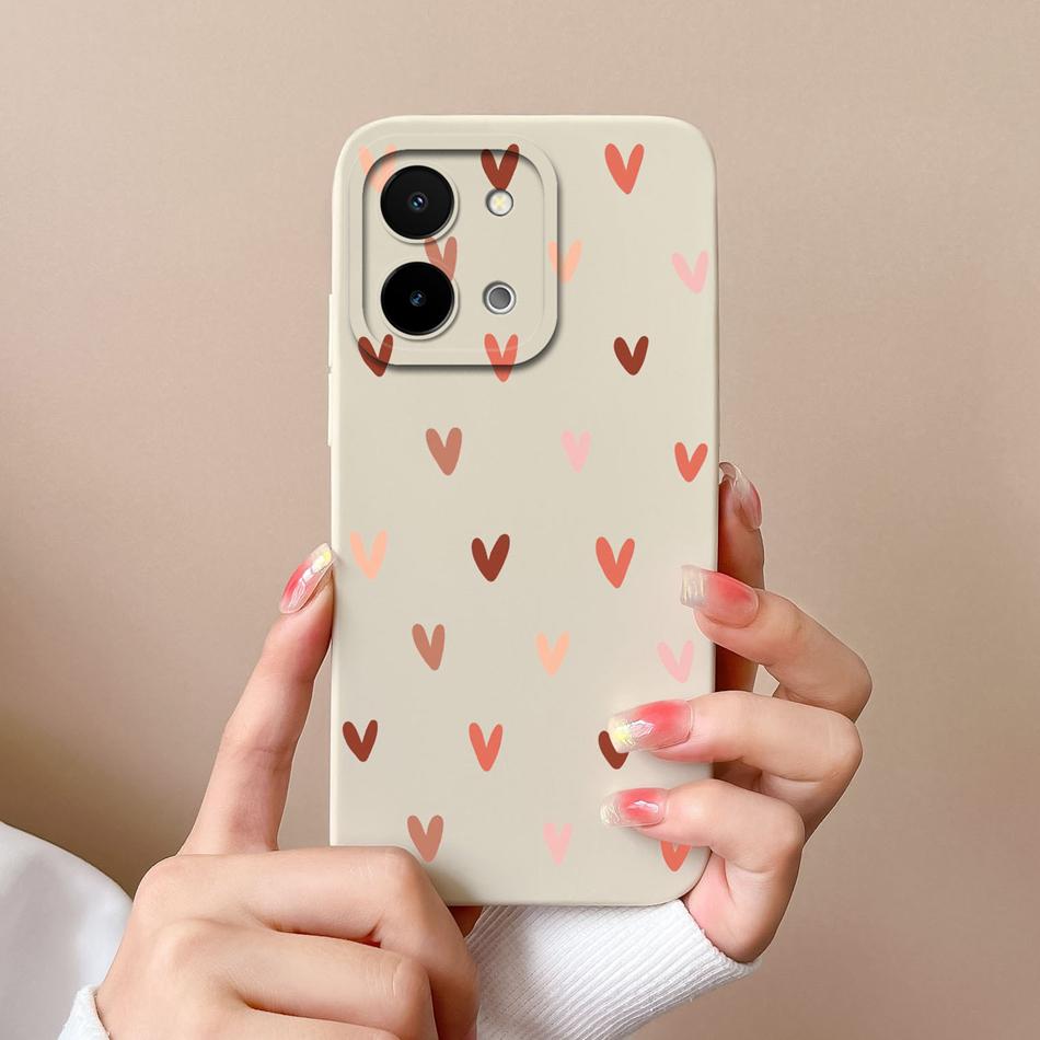 For Vivo Y28 Y28S Case Simple Butterfly High Quality Liquid Silicone Back Cover For Vivo Y 28 4G 5G Full Protection Phone Shell