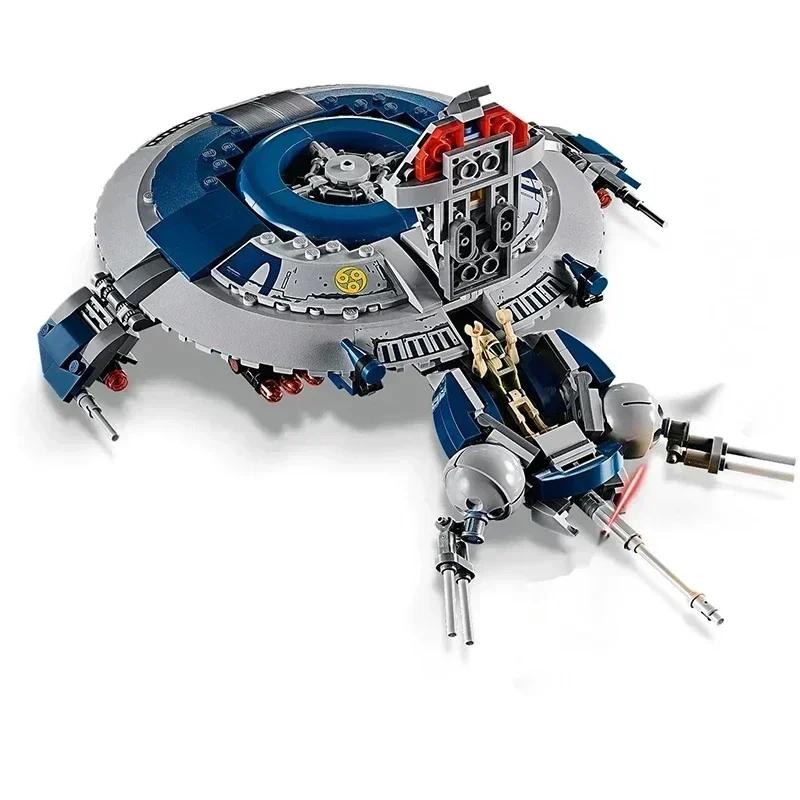 MOC 75233 Droiden-Kanonenboot Bausteine Modellsteine Weltraum-Kampfflugzeug 389 Teile Spielzeug für Kinder Erwachsene Geburtstag Weihnachtsgeschenke NO Original BOX