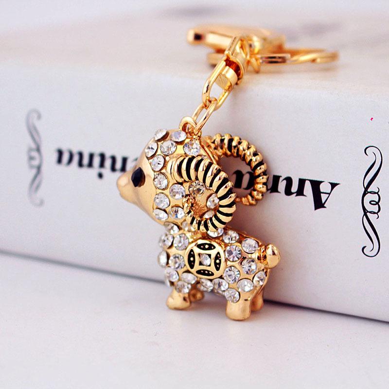 

Креативный металлический брелок с двенадцатью животными зодиака: Подвеска Свинья, Кролик, Бык, Лошадь - Милый Ювелирный Подарок Individually Packed