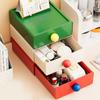 Large Capacity Desk Organizer Box Stackable Desktop Storage Boxes Drawer  Home Office