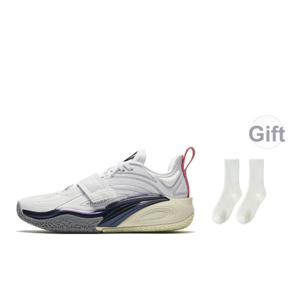 New Anta KAI 1 KAI 1 'TAIJI' Nitrogen Technology Low Top Basketball Shoes Unisex White Black Red 112441113-12