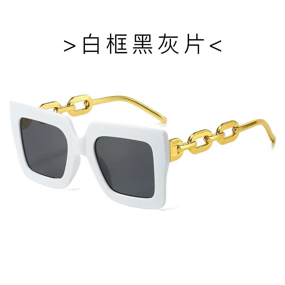 JYL TS Sunglasses Summer Chain Square INS Women/981