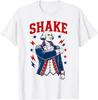 Funny Shake and Bake 4th of July Couple Matching T-Shirt Unisex Tee