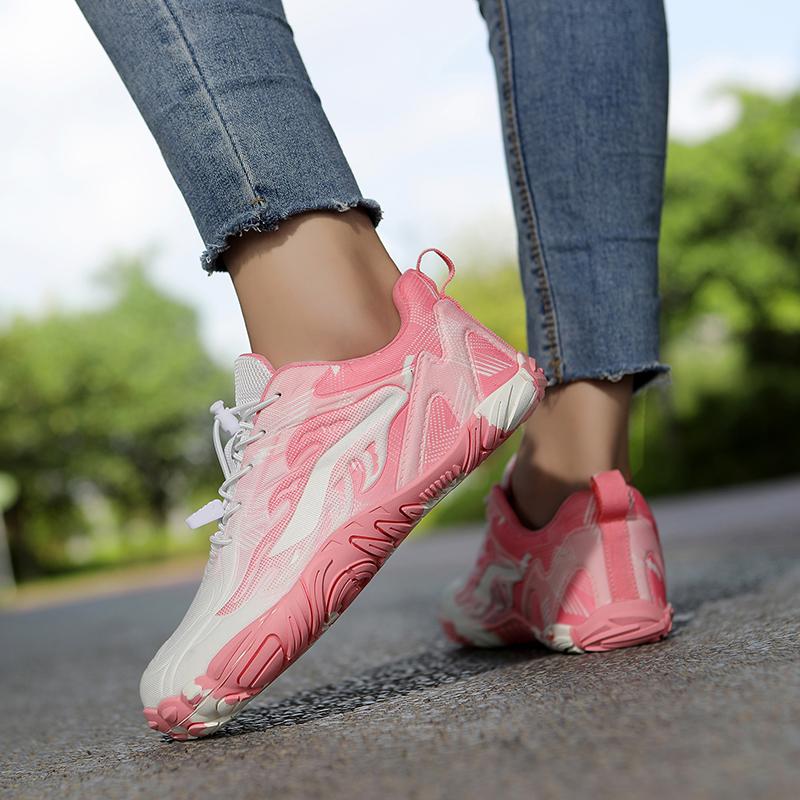 Women Anti-slip Trainers Men's Cross-training Shoes Elastic Gym Fitness Sports Shoes Outdoor Walking Trekking Hiking Sneakers