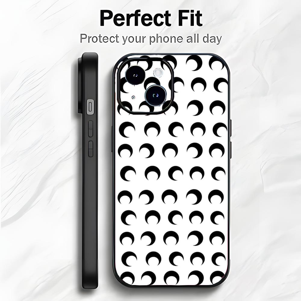 

Serre Design C-Crescent Marines Phone Case Phone Case Soft Packaging Lightweight For iPhone17 16 15 14 13ProMax iphone17air