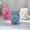 Owl Candle Silicone Mold Handmade Soap Moulds for Candle Making DIY Resin Crafts Rose Scented Candle Resin Mold