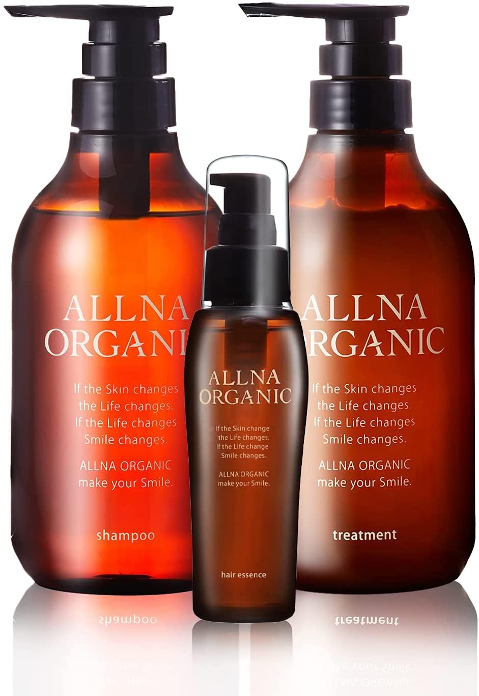 Achieve beautiful, smooth, and lustrous hair with this fragrant Orna Organic Smooth Shampoo, Treatment, and Hair Oil. A three-piece set with no additi