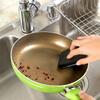 Emery sponge composite scouring cloth, double-sided double-effect cleaning and decontamination kitchen cleaning sponge block