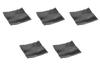 Set of 5 Yamato Fan 19cm Square Plates X 19 X Square Plates Setomonohonpo [19.5 2.5 Cm] (Medium)