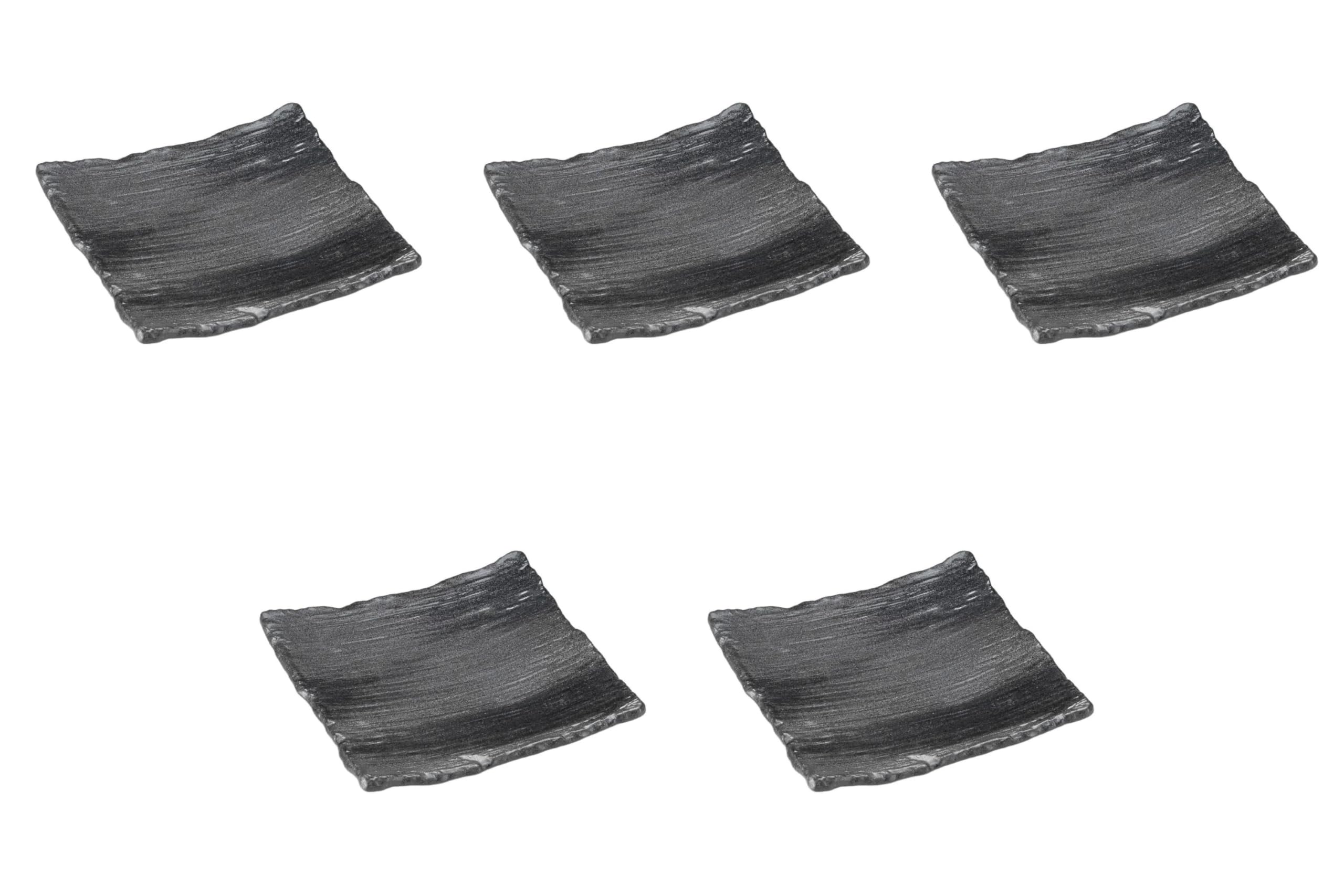 

Набор из 5 квадратных тарелок Yamato Fan 19 см x 19 x Квадратные тарелки Setomonohonpo [19.5 2.5 см] (Средняя)