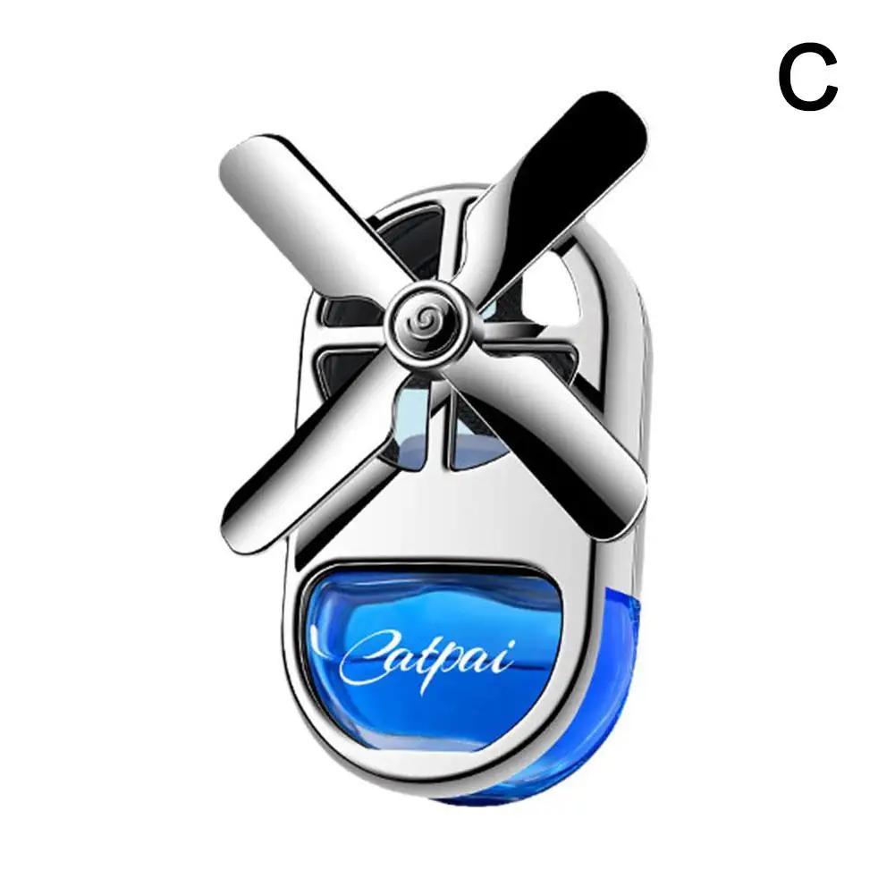 Auto Aromatherapie Diffusor Vierblatt Lufterfrischer Automatische Dekoration Auto Auslass Legierungszubehör Clip, Innenraum Aroma K3N3