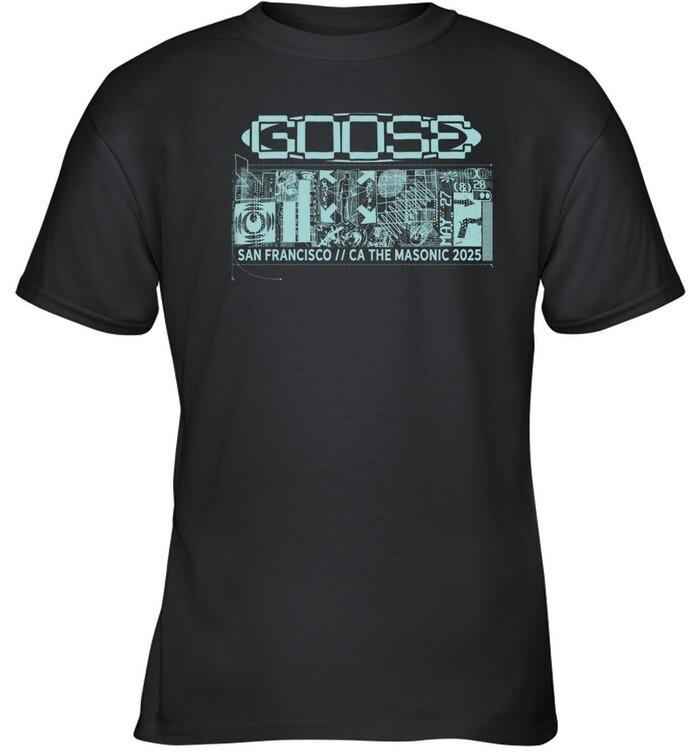 Tour 2025 The Masonic San Francisco, CA Goose Shirt Unisex T-Shirt M