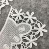 High quality Lace fabric White milk fiber Laces collar Baby hair bands Embroidery Craft materials Dress Needlework Accessories
